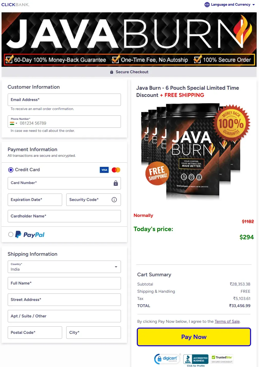 Java Burn